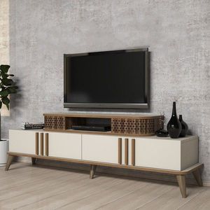 Comoda TV, Hommy Craft, Eylul, 168x39x51 cm, PAL, Crem imagine