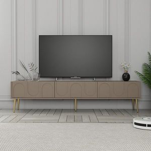 Comoda TV, Hommy Craft, Lyon 43, 180x43x35 cm, PAL, Atlas / Aur imagine