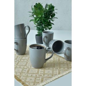 Set cani, Keramika, 275KRM2198, Ceramica , Nu absoarbe apa, Gri imagine