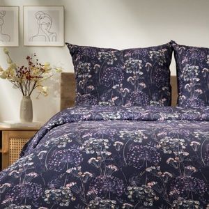Lenjerie de pat King Size, Lorret, Homla, 3 piese, 200x220 cm, microfibra din poliester, multicolor imagine