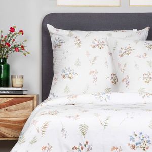 Lenjerie de pat King Size, Fern, Homla, 3 piese, 200x220 cm, bumbac, multicolor imagine