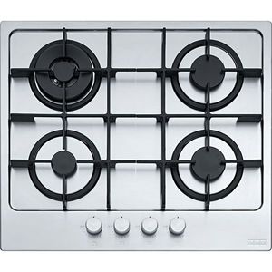 Plita gaz incorporabila Franke Maris 600 FHMA 604 3G DC XS C cu 4 arzatoare 60cm gratare fonta Inox imagine