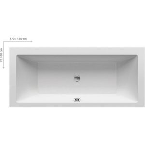 Cada baie rectangulara Ravak Formy 01 180x80cm acril imagine