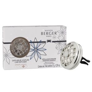 Set odorizant masina Maison Berger Rosalie + rezerva ceramica Exquisite Sparkle imagine