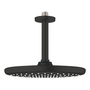 Palarie de dus Grohe Tempesta 250 1 jet cu brat de dus de tavan 142mm matte black imagine