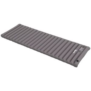 Outsunny Matelas gonflable pentru camping 1 persoană pliabil cu geantă de transport 195 x 70 x 10 cm gri | Aosom Romania imagine