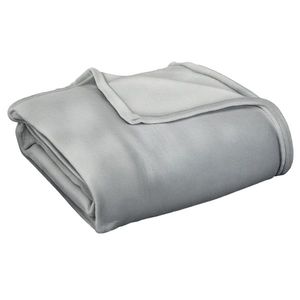 HOMCOM Pătură Flanel 330 GSM Reversibilă Interior/Exterior 203x152x0.5 cm, Gri Deschis | Aosom Romania imagine