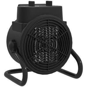 HOMCOM Încălzitor electric reglabil cu 3 moduri, 21.5x15.8x22 cm, Negru | Aosom Romania imagine
