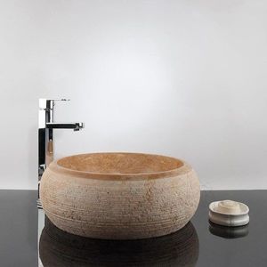 Chiuveta Matia travertin Yellow RS-24 imagine