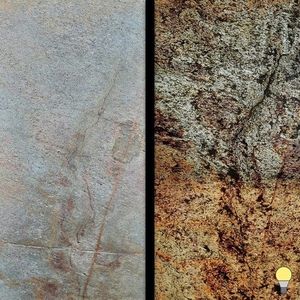 Ardezie Flexibila Translucida SKIN 2mm - Golden, 210 x 105 cm | Iluminare Ambientala, Interior & Exterior imagine