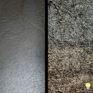 Ardezie Flexibila Translucida SKIN 2mm - Black Star Gold, 265 x 125 cm | Iluminare Ambientala, Interior & Exterior imagine