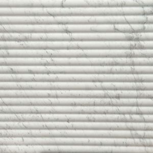 Marmura Volakas Riflata Wave, 2 cm imagine