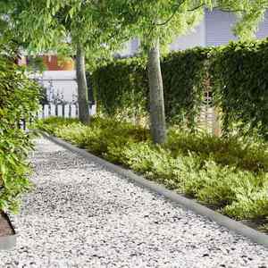 vidaXL Borduri pentru gazon 50 pcs Argintiu 100 x 0.5 x 15 cm imagine