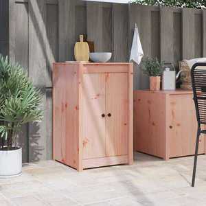 vidaXL Ușă de bucătărie Maro 50 x 9 x 82 cm lemn masiv de duglas imagine