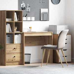 vidaXL Birou Stejar Artizanal 80 x 40 x 76 cm imagine