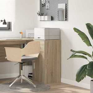 vidaXL Bufet cu sertar Stejar sonoma 38 x 34.5 x 75 cm Lemn compozit imagine