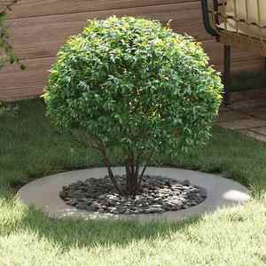 vidaXL potrivit pentru inele de copac plat Argintiu Ø50 / 80 cm imagine