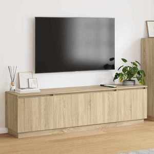 vidaXL Cabinet TV Stejar Sonoma 180 x 38 x 49 cm Lemn compozit imagine