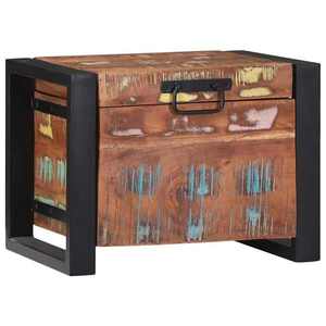 vidaXL Lade de Depozitare Maro 40 x 30 x 30 cm Lemn masiv recuperat imagine