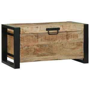 vidaXL Lade de Depozitare Maro 60 x 30 x 30 cm Lemn masiv de mango imagine