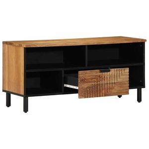 vidaXL Unități TV cu sertar Lemn Solid de Acacia 100 x 33, 5 x 46 cm imagine