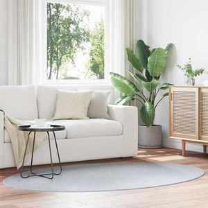 vidaXL Covor HUARTE Gri 140 x 200 cm Poliester imagine