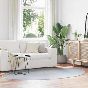 vidaXL Covor HUARTE Gri 160 x 230 cm Poliester imagine