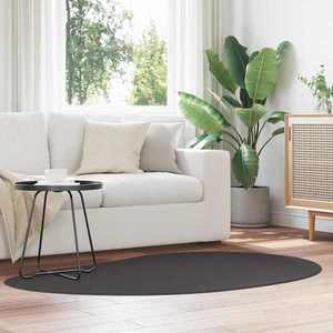 vidaXL Covor Antracit 120 x 170 cm Poliester imagine