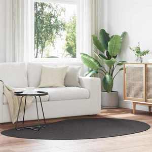 vidaXL Covor Antracit 140 x 200 cm Poliester imagine