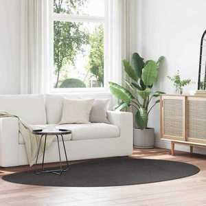 vidaXL Covor HUARTE Antracit 160 x 230 cm Poliester imagine