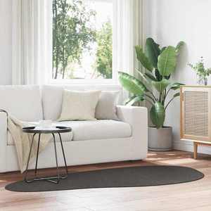 vidaXL Covor HUARTE Antracit 100 x 200 cm Poliester imagine