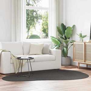 vidaXL Covor HUARTE Antracit 160 x 230 cm Poliester imagine