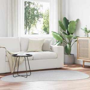 vidaXL Covor HUARTE Gri 140 x 200 cm Poliester imagine