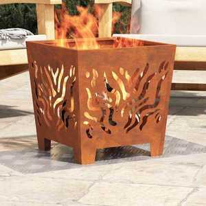 vidaXL Plăci cu tablouri 2 pcs Argintiu 40 x 40 cm Aluminiu imagine