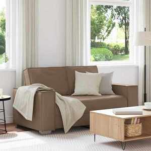 vidaXL Canapea Cappuccino 160 x 78 x 84 cm țesătură imagine