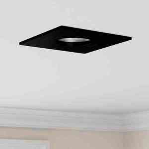 vidaXL Spotlights 6 pcs Negru 9 x 9 x cm Aluminiu imagine