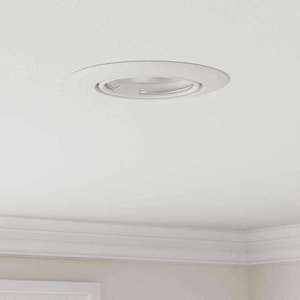 vidaXL Spotlights cu lumina reflectoarelor 12 pcs Alb 9 x 9 cm Metal imagine