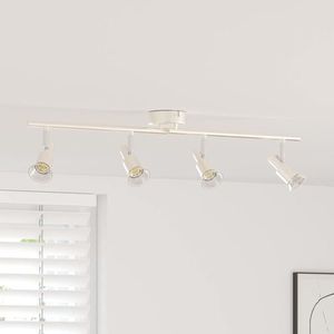 vidaXL Spot de tavan Nichel șlefuit 70 x 9 x 12.5 cm Oțel imagine