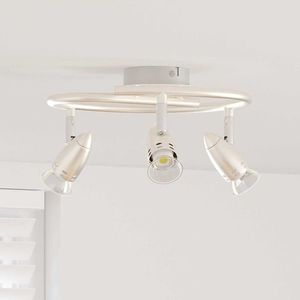 vidaXL Spot de tavan Nichel mat 25 x 24 x 12 cm Oțel imagine