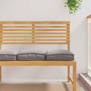 vidaXL Pernă pentru șezut din paleți 4 pcs Gri 40 x 40 x 8 cm imagine