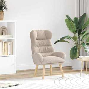 vidaXL fotoliu Gri deschis 69 x 74 x 93 cm Țesătura Sherpa imagine