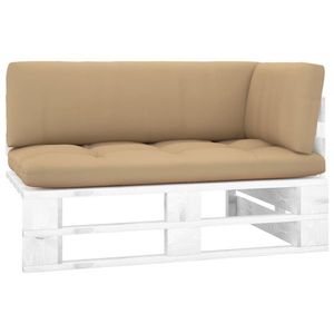 Coltar alb din lemn - alb imagine