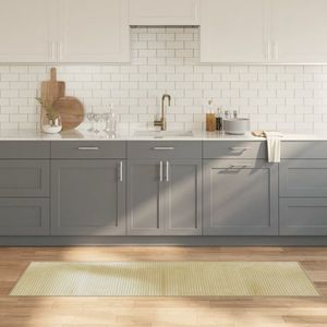 vidaXL Covor dreptunghiular, natural deschis, 60x200 cm, bambus imagine