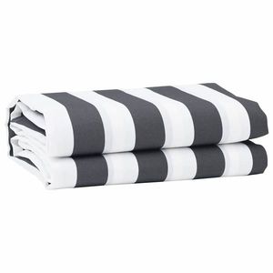 vidaXL Material de înlocuire pentru copertină Antracit și alb 3 x 2 m imagine