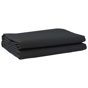 vidaXL Material de înlocuire pentru copertină Negru 10 x 1.6 m imagine