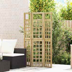 vidaXL Ecran de intimitate pentru exterior Manual Maro 120 x 180 cm imagine