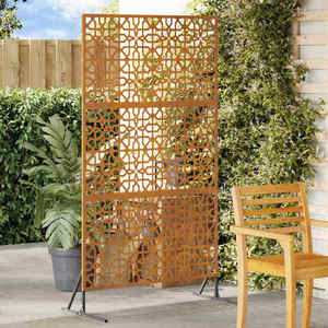 vidaXL Ecran de intimitate Gri Oțel imagine