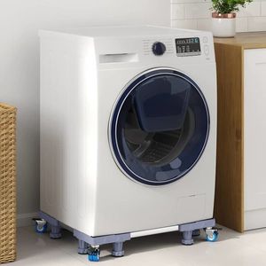 vidaXL Suport pentru mașina de spălat Manual Gri 66 x 66 x 12 cm Metal imagine