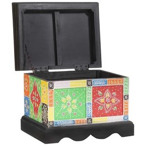 vidaXL Cutie de depozitare cu depozitare Multicolour 40 x 30 x 30 cm imagine