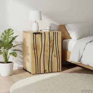 vidaXL Dulap pentru Chiuveta de Baie cu raft Maro 38 x 33, 5 x 48 cm imagine